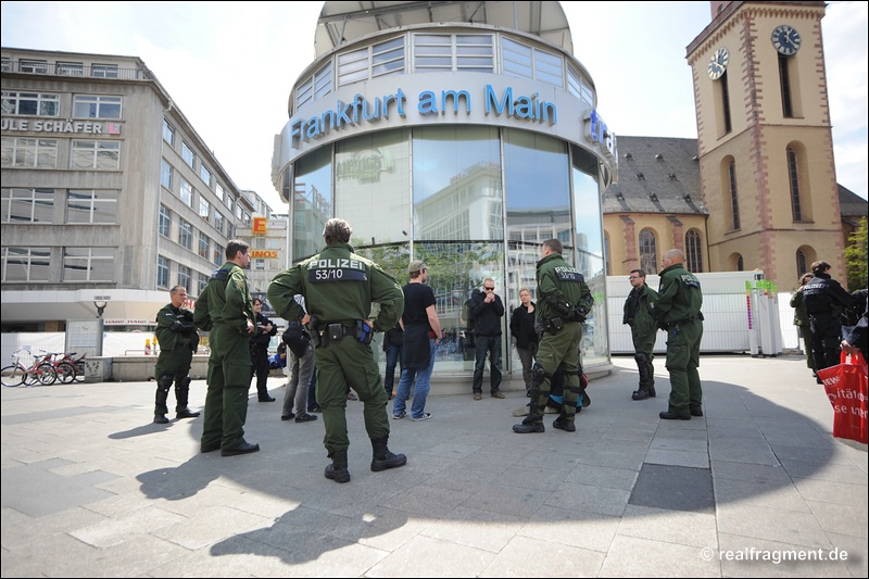 Blockupy FFM: Fortgesetzter Ausnahmezustand