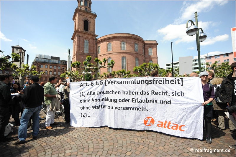 Blockupy FFM: Fortgesetzter Ausnahmezustand