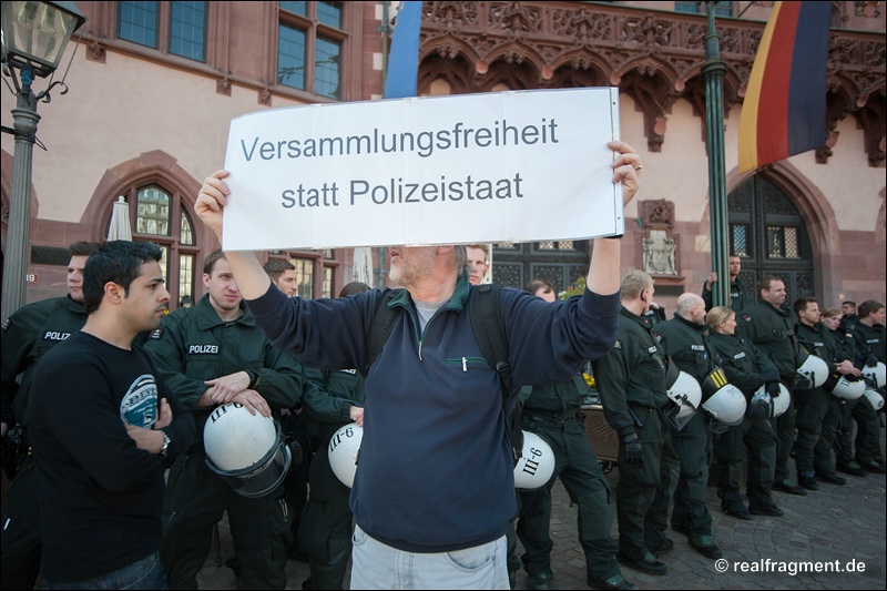 Blockupy FFM: Fortgesetzter Ausnahmezustand