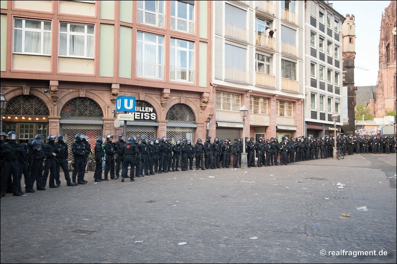 Blockupy FFM: Fortgesetzter Ausnahmezustand