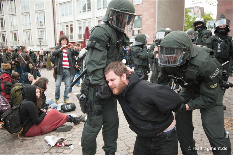 Blockupy FFM: Fortgesetzter Ausnahmezustand