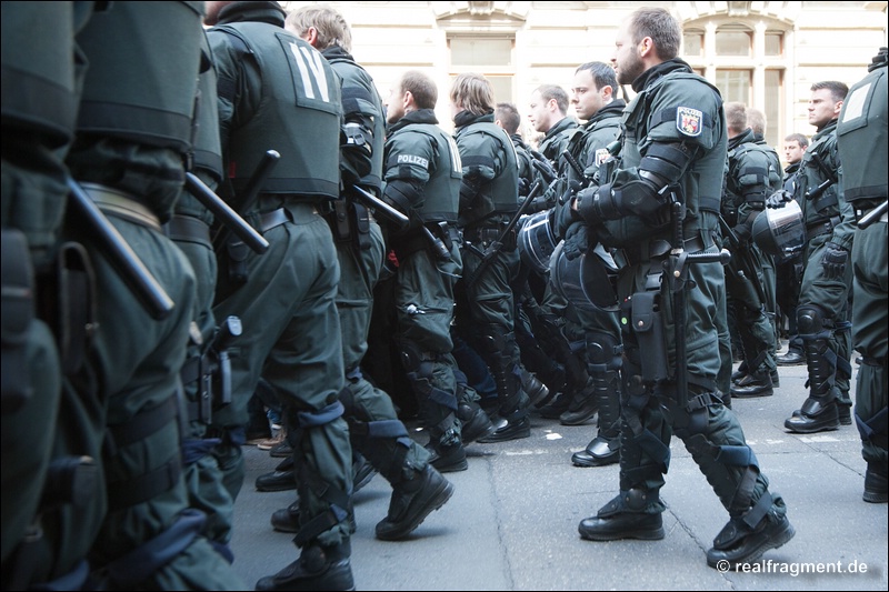 Blockupy FFM: Friedlicher Freitag vor der Großdemo