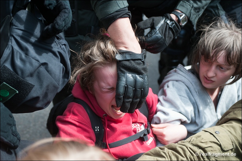 Blockupy FFM: Friedlicher Freitag vor der Großdemo