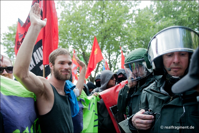 Blockupy FFM: Über 20.000 gegen Finanzkrisenpolitik