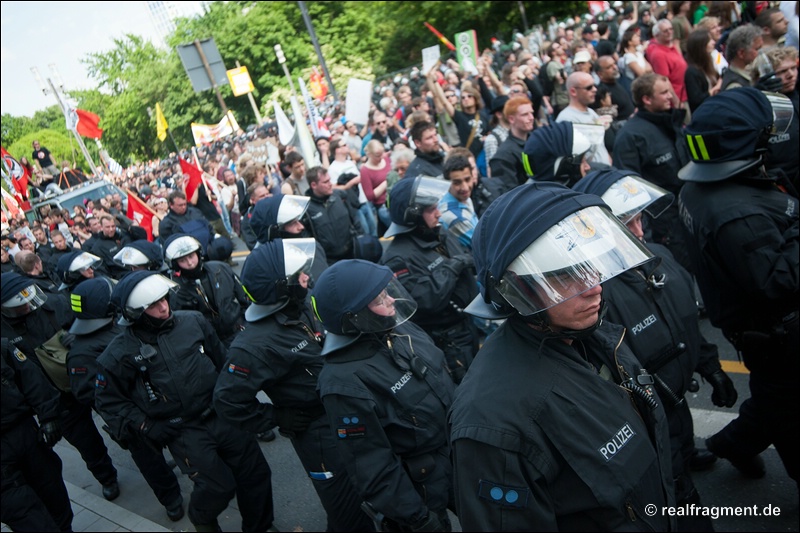 Blockupy FFM: Über 20.000 gegen Finanzkrisenpolitik