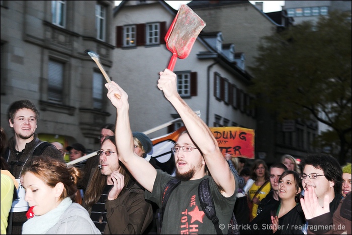 Bildungsstreik 2009: Stuttgart, 21/11/2009