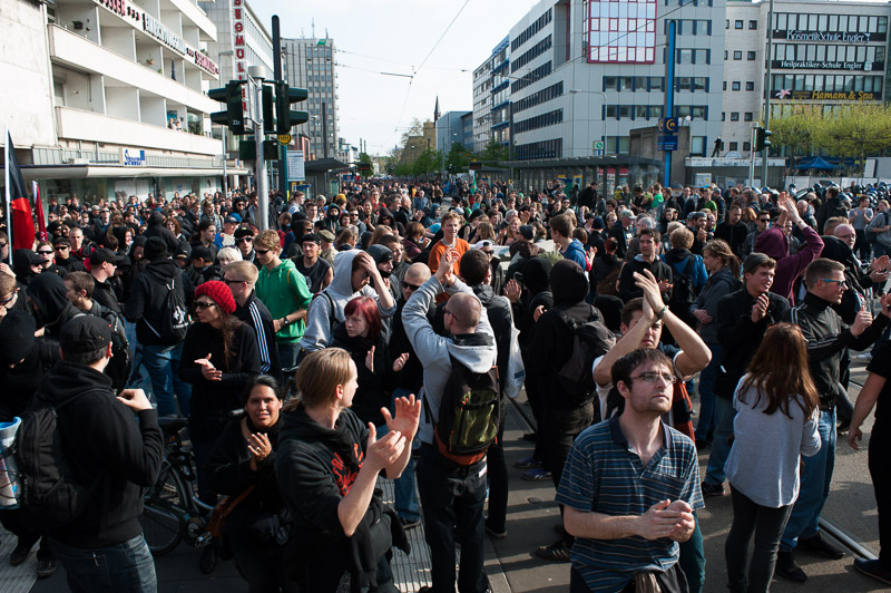 NPD-Demo in Frankfurt verhindert