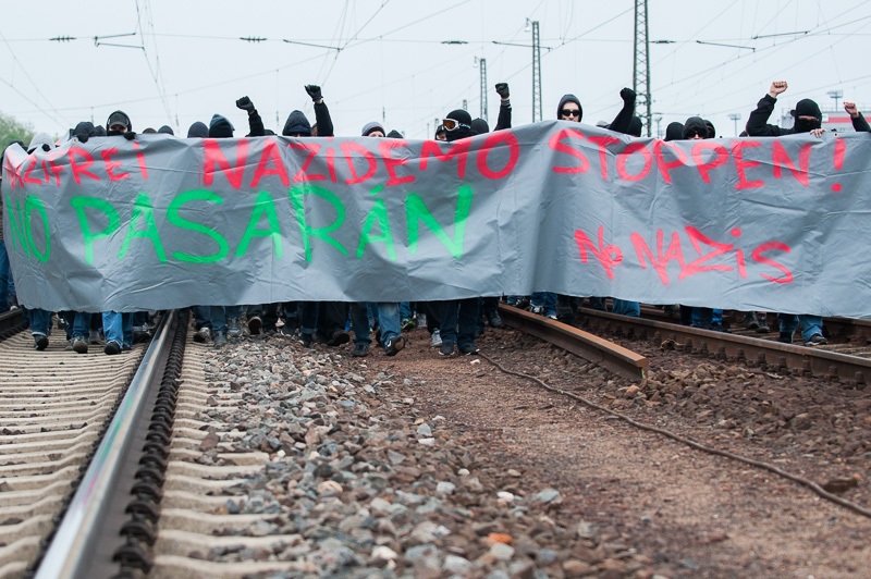 NPD-Demo in Frankfurt verhindert