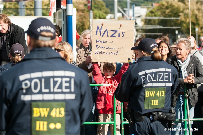 NPD-Demo in Heidelberg gescheitert