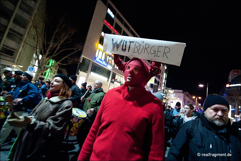 Stuttgart: 112. Montagsdemo gegen S21 Stuttgart: 112. Montagsdemo gegen S21