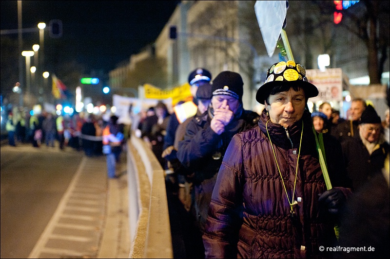 Stuttgart: 112. Montagsdemo gegen S21